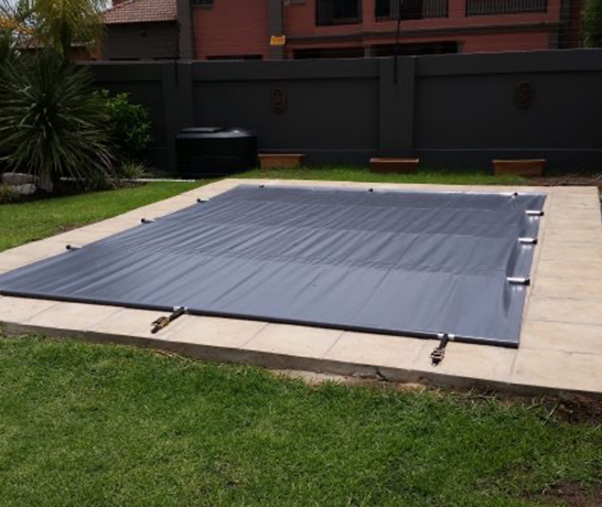 solid pvc pool cover